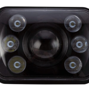 5"x7" Projection LED Headlight, Black Face (AC-WNH-RL3BBM1)